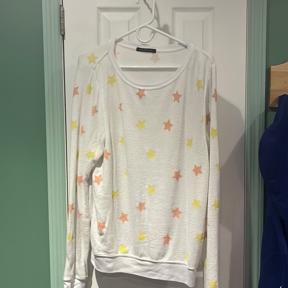 Wildfox Tops - White wildfox long sleeve